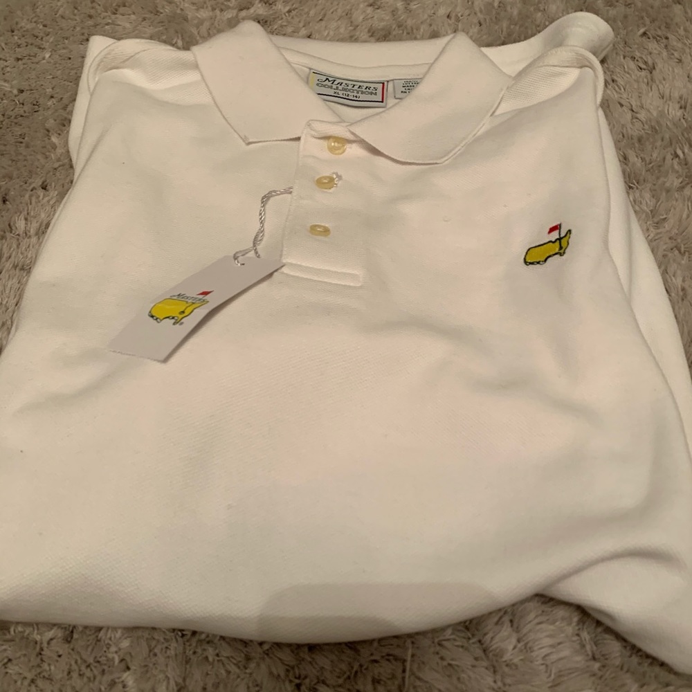 Masters golf tournament golf shirt M